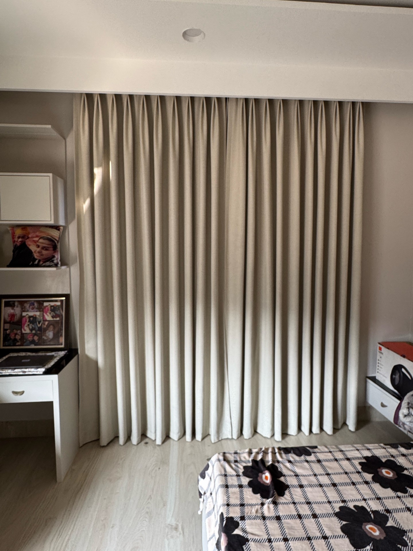 Ivory Pinch-Pleat Curtains — curtains & drapes for premium interiors